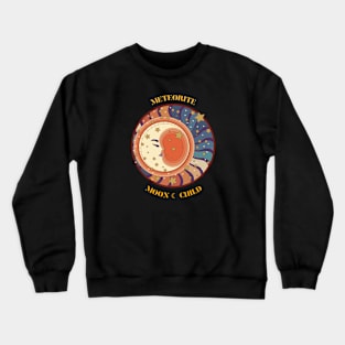 Meteorite Collector "Meteorite Moon Child" Meteorite Crewneck Sweatshirt